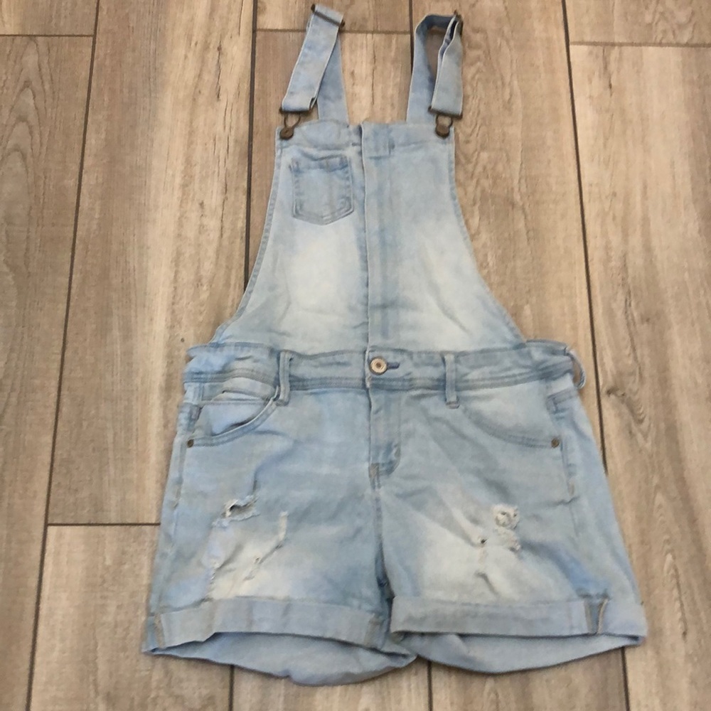 Wallflower Suspenders Shorts Denim Jeans